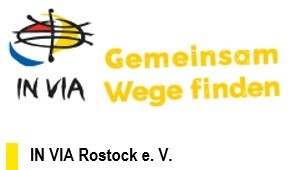 In Via Rostock e.V. Logo des Vereins In Via in Rostock